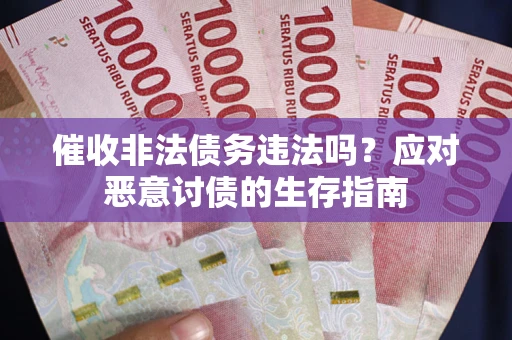 武汉催收非法债务违法吗？应对恶意讨债的生存指南