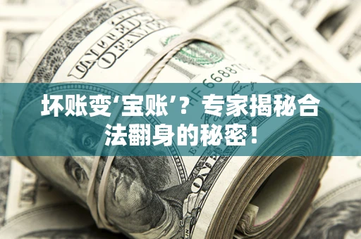 武汉坏账变‘宝账’？专家揭秘合法翻身的秘密！