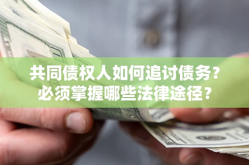 武汉共同债权人如何追讨债务？必须掌握哪些法律途径？