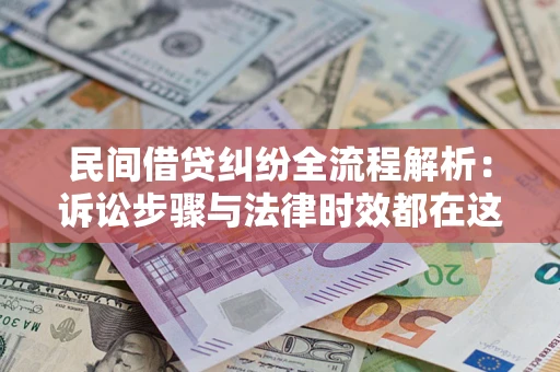 武汉民间借贷纠纷全流程解析：诉讼步骤与法律时效都在这儿了