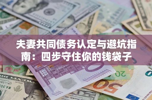 武汉夫妻共同债务认定与避坑指南：四步守住你的钱袋子